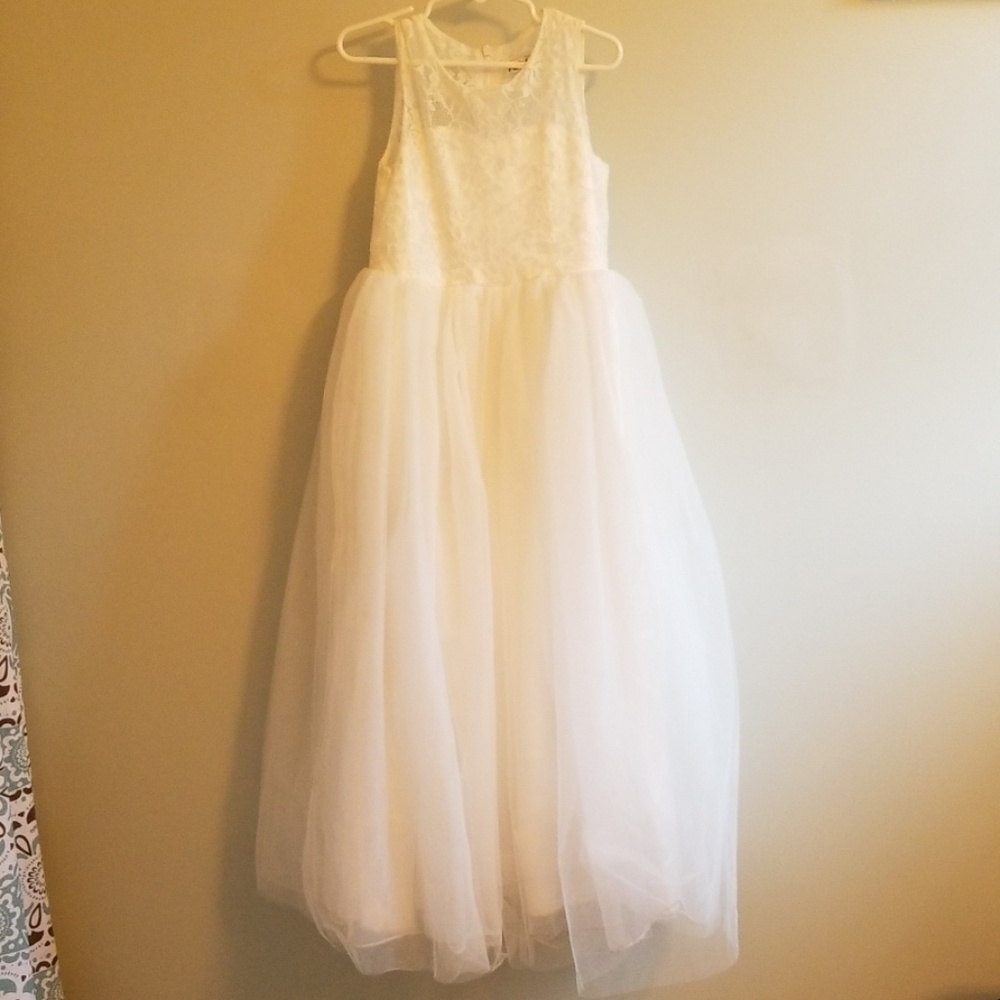 Beautiful flower girl or Christening dress
